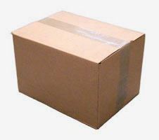 Photo of a delivery parcel to illustrate same-day courier service.